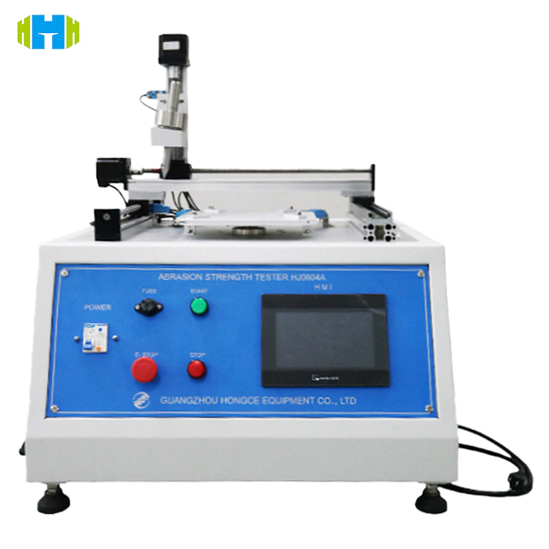 Scratch resistance tester