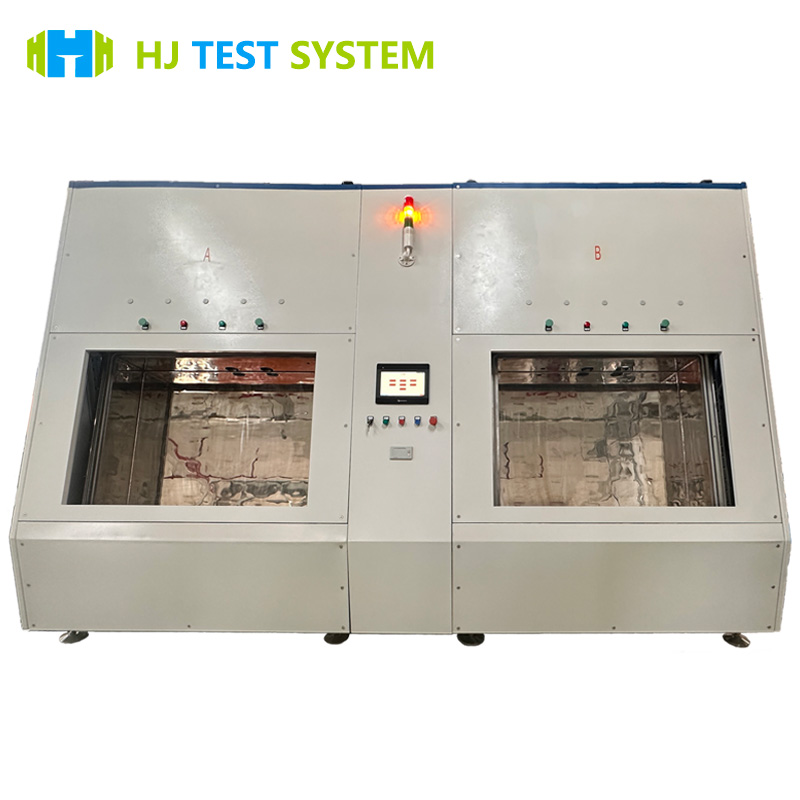 Automotive radiator helium leak detection equipment